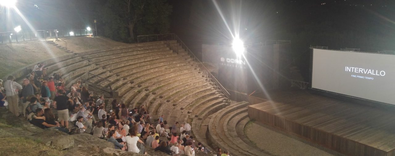 3/8/2016 - Anfiteatro Romano di Fiesole - Installazione Arena Estiva per il mese di Agosto