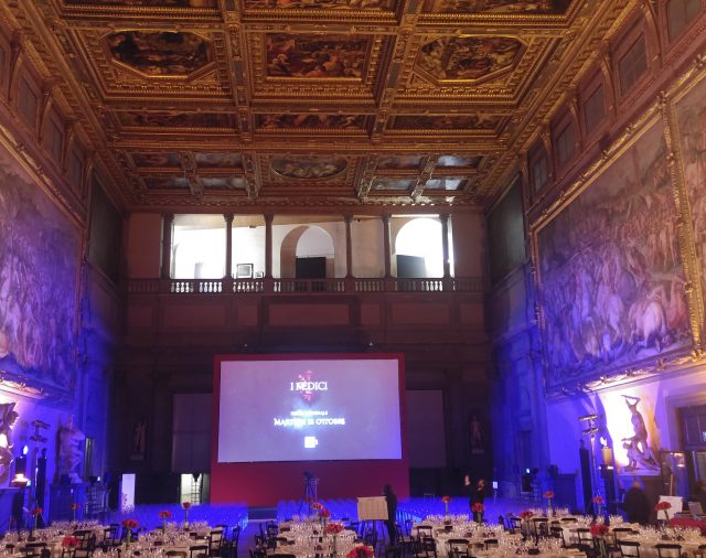 14/10/2016 - Salone '500 - Palazzo della Signoria Firenze Anteprima mondiale fiction 'I Medici'
