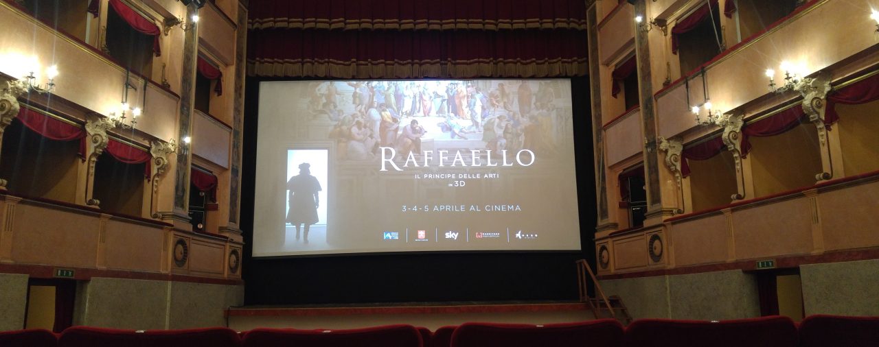 28/03/2017 - Urbino - Teatro Raffaello Sanzio - Anteprima documentario 'Raffaello - Il Principe delle arti'
